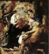 Peter Paul Rubens Our Lady with the Saints oil on canvas